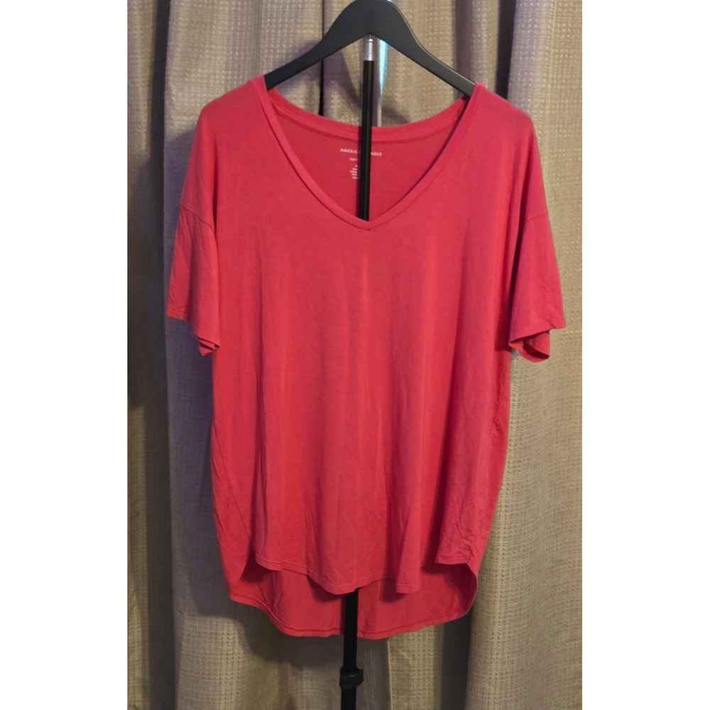 American Eagle Soft & Sexy Short Sleeve T-Shirt Women's Size Medium Pink
